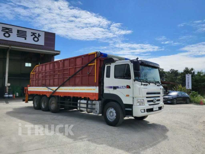 현대 트라고 집게차 410 9.5톤 수동 없음(순정) 2