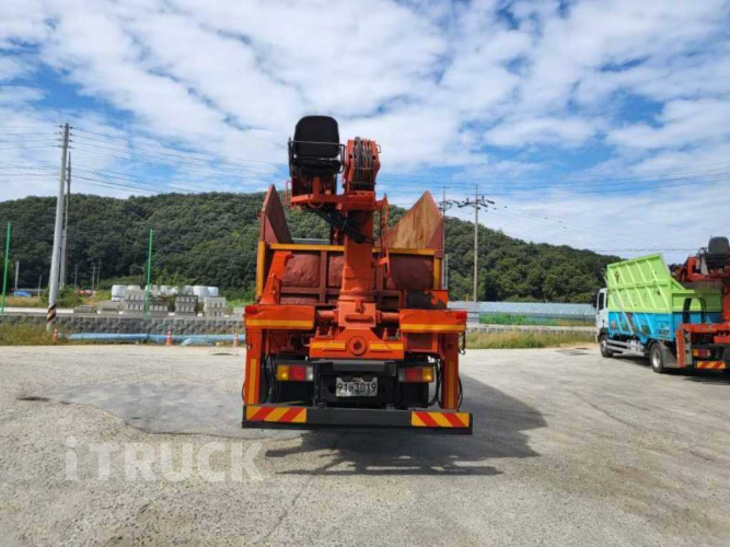 현대 트라고 집게차 410 9.5톤 수동 없음(순정) 6