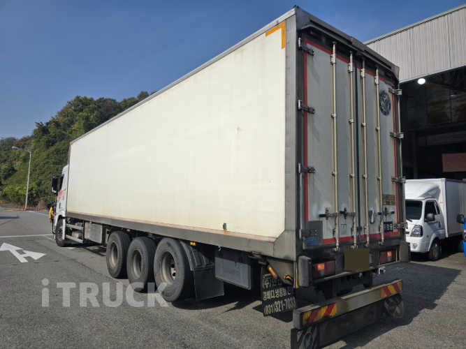 현대 엑시언트 프로 540 후축 냉동윙 16톤 오토 2