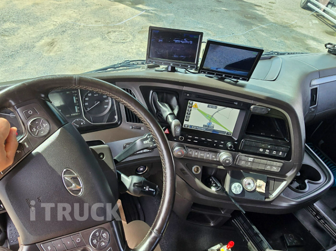 현대 엑시언트 암롤 540 22톤 오토 앞축 9