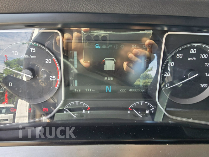 현대 엑시언트 암롤 540 22톤 오토 앞축 10