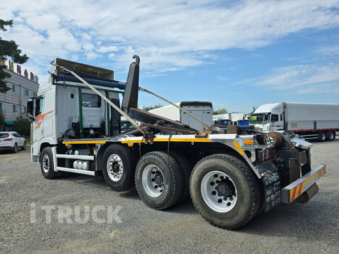 현대 엑시언트 암롤 540 22톤 오토 앞축