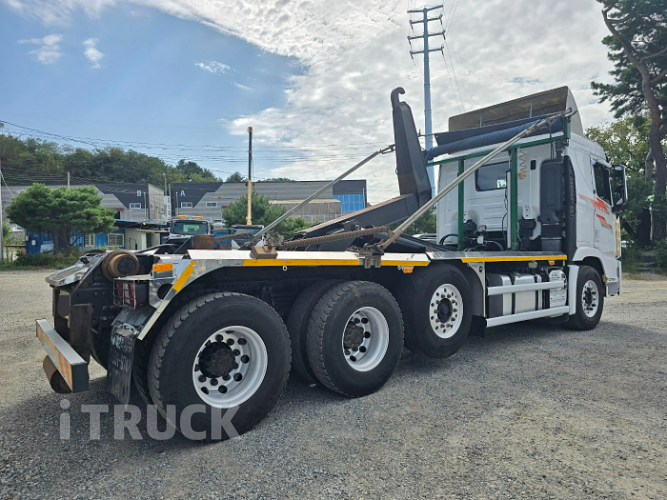 현대 엑시언트 암롤 540 22톤 오토 앞축 4