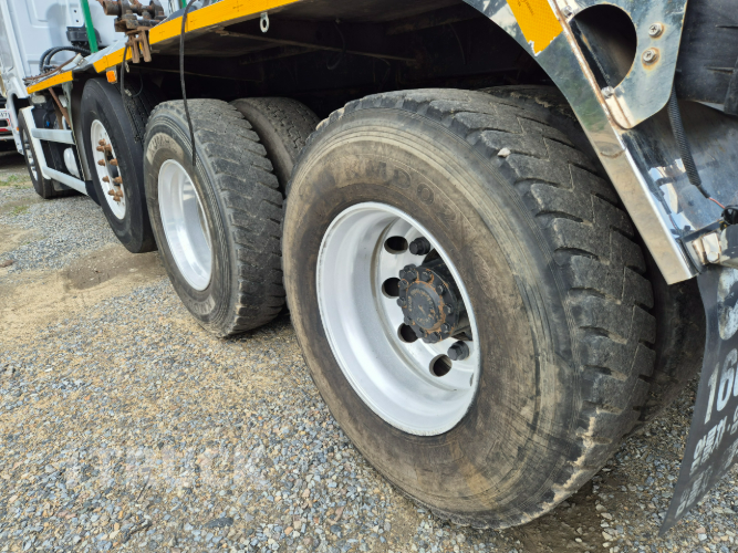 현대 엑시언트 암롤 540 22톤 오토 앞축 7