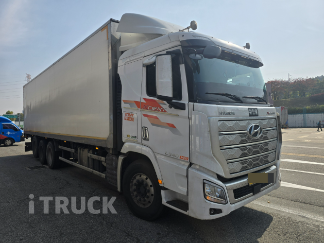 현대 엑시언트 540 후축 냉장윙 16톤 오토 리타더