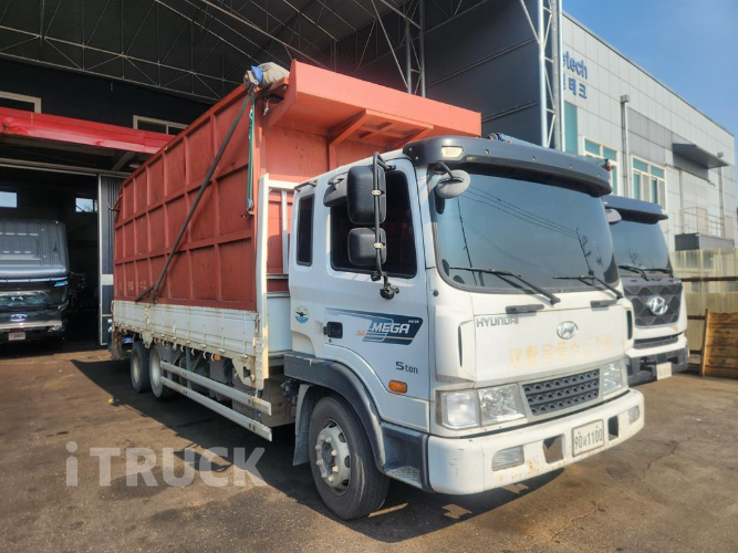 현대 메가트럭 집게차 280 5톤 수동 없음(순정) 5