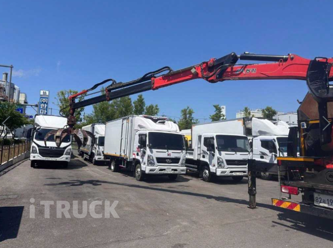 현대 파비스 집게차 300 5톤 오토 광림 8