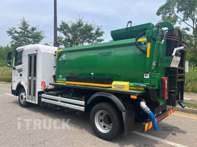 현대 음식물차 파비스 5톤 덤프식 배출 4