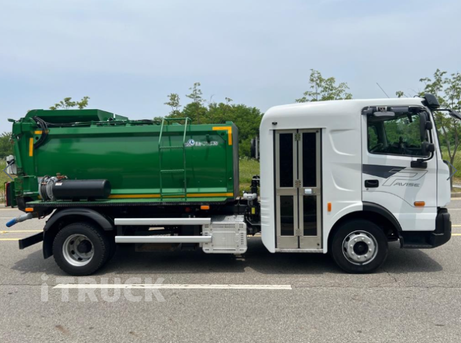 현대 음식물차 파비스 5톤 덤프식 배출 5