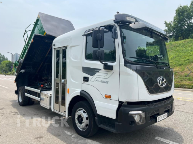 현대 음식물차 파비스 5톤 덤프식 배출 10