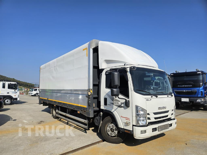 이스즈 엘프 3.5톤 광폭 윙바디 숏캡(일반캡, 표준캡) 2