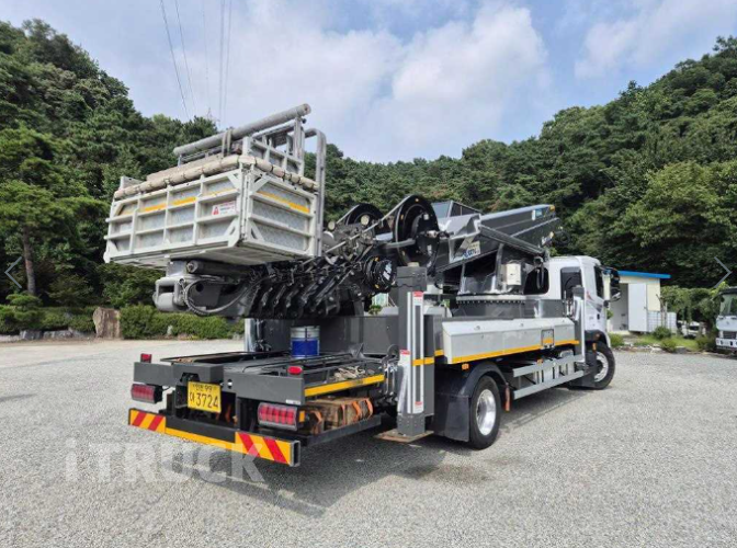 현대 고소작업차 호룡 파비스 5톤 5