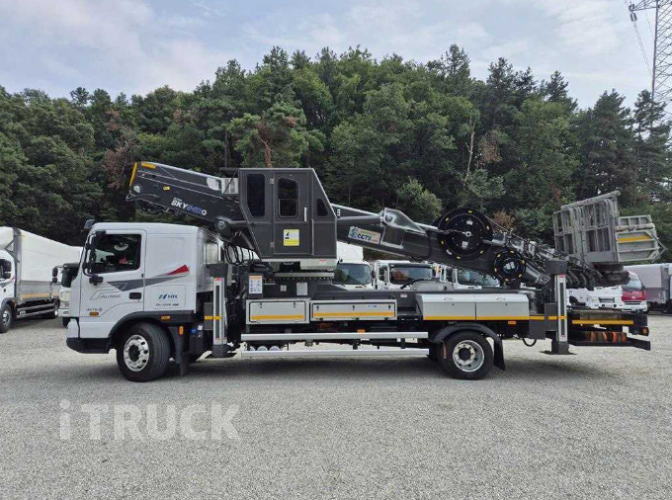 현대 고소작업차 호룡 파비스 5톤 4