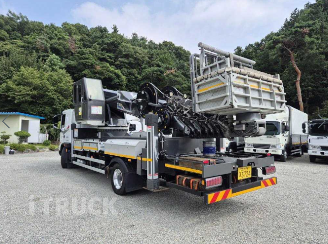 현대 고소작업차 호룡 파비스 5톤 6