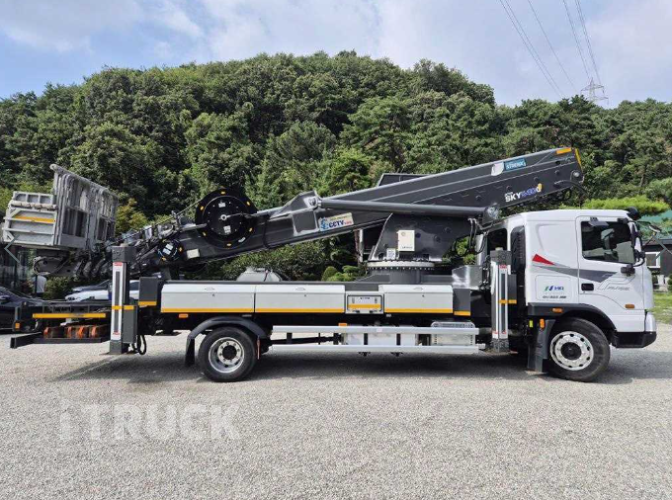 현대 고소작업차 호룡 파비스 5톤 3