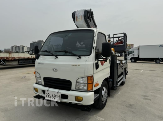 현대 고소작업차 노바스 24m 마이티큐티 2.5톤 0