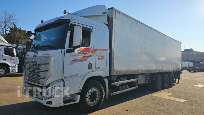 현대 엑시언트 프로 540 후축 냉장윙 16톤 오토 리타더 - 중고 트럭 매물 이미지