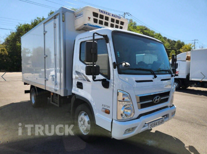 현대 올뉴마이티 2.5톤 광폭 냉동탑 1