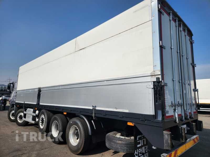 타타대우 프리마 480 앞축 윙바디 24톤 오토 4