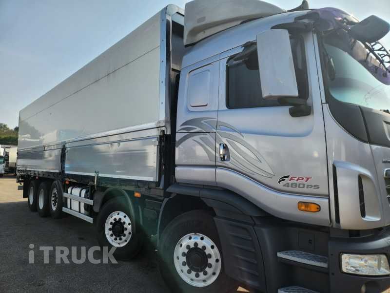 타타대우 프리마 480 앞축 윙바디 24톤 오토 2