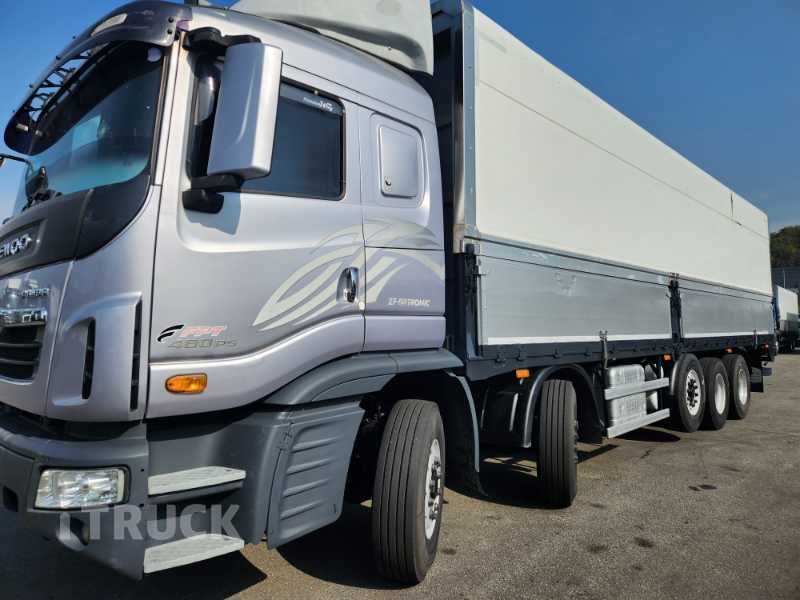 타타대우 프리마 480 앞축 윙바디 24톤 오토