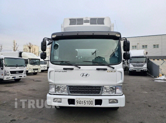 현대 메가트럭 280 단바리 냉동탑 5톤 수동 1