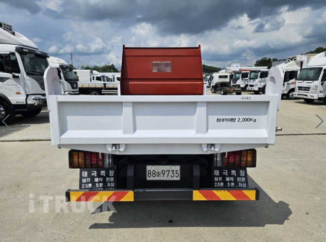 현대 마이티큐티 화물덤프 2.5톤 3