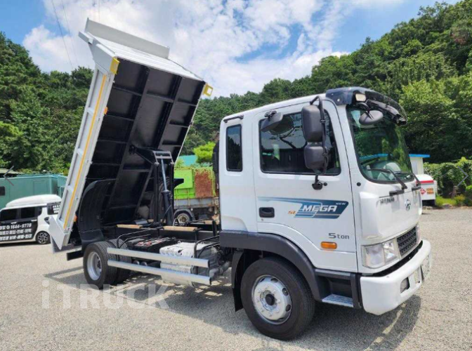현대 메가트럭 화물덤프 5톤 1