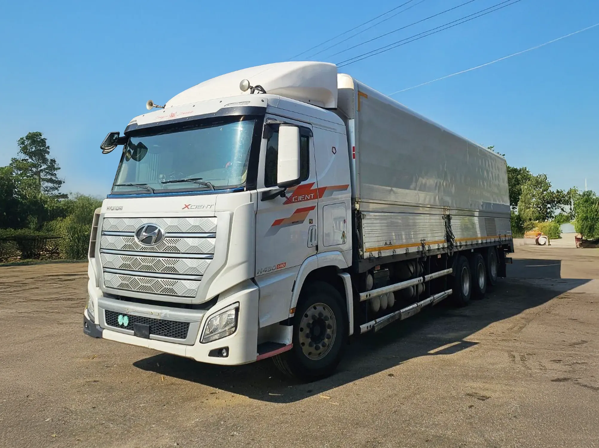 현대 엑시언트 430 후축 윙바디 16톤 오토