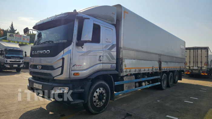 타타대우 프리마 420 후축 상승윙바디 16톤 오토 2