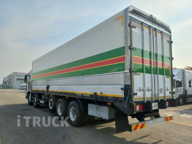 현대 엑시언트 540 앞축 상승윙바디 25톤 오토 6