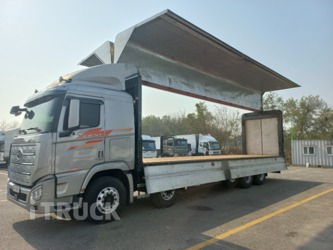 현대 엑시언트 540 앞축 상승윙바디 25톤 오토 2