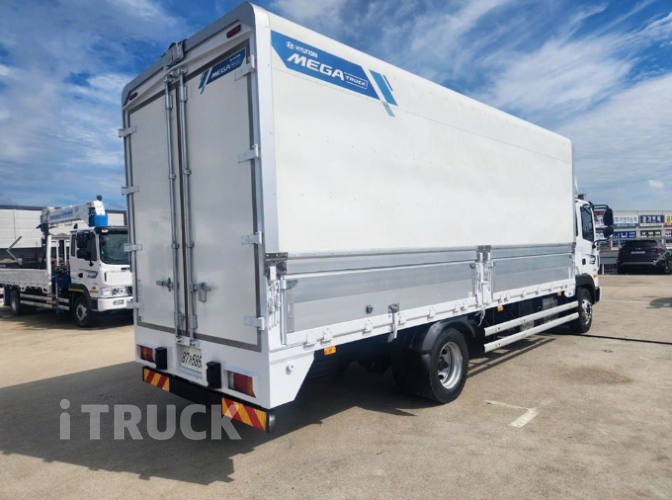 현대 메가트럭 280 단바리 윙바디 5톤 수동 4