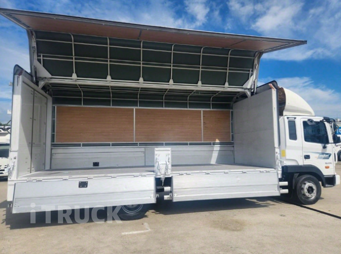 현대 메가트럭 280 단바리 윙바디 5톤 수동 6