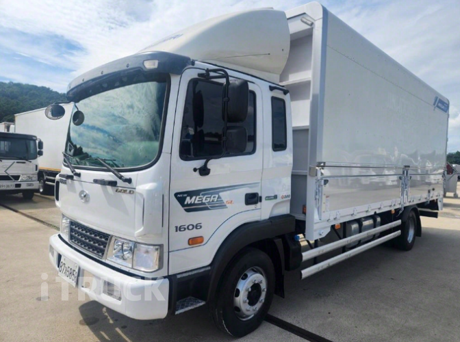 현대 메가트럭 280 단바리 윙바디 5톤 수동 0