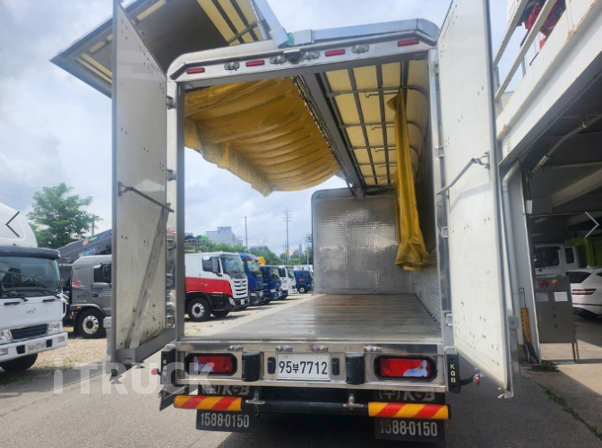 만 TGM 290 후축 윙바디 5톤 오토 8