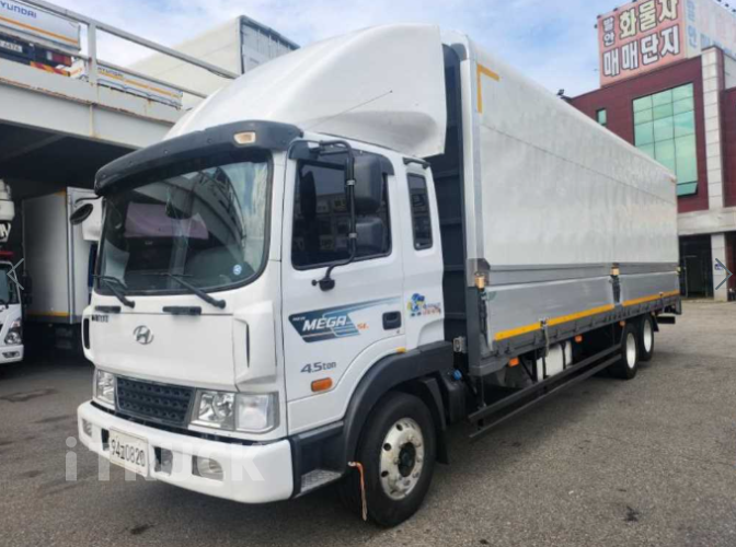 현대 메가트럭 280 후축 윙바디 5톤 수동 0