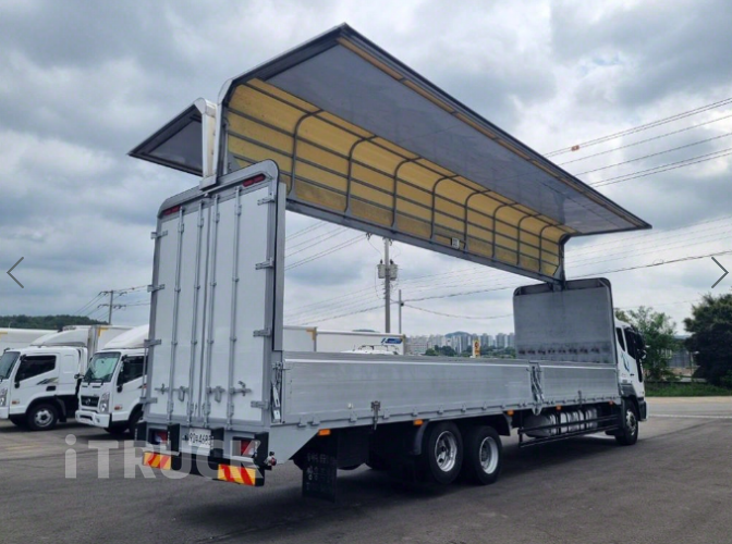 타타대우 노부스 280 후축 윙바디 5톤 수동 12