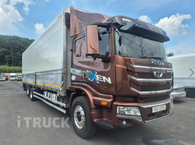 타타대우 구쎈 320 후축 윙바디 8.5톤 수동 4