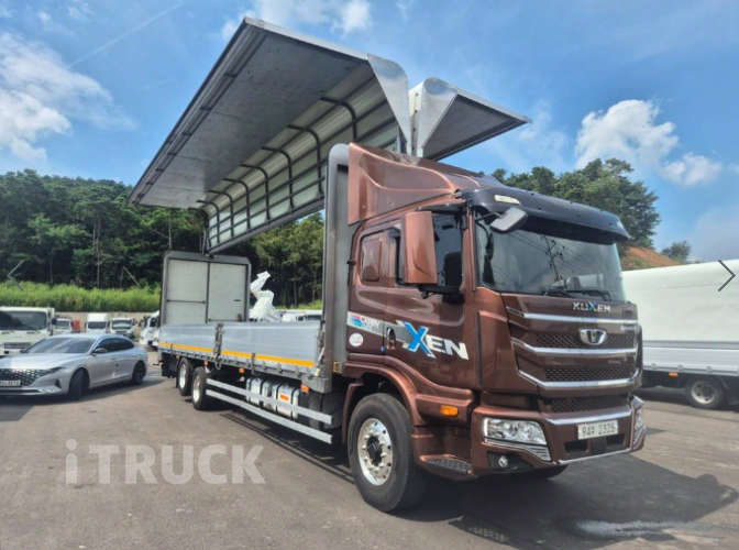 타타대우 구쎈 320 후축 윙바디 8.5톤 수동 9