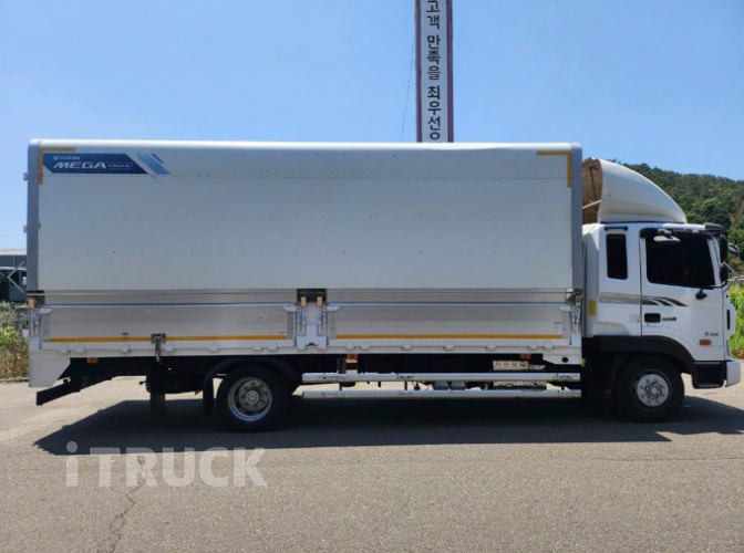 현대 메가트럭 280 단바리 윙바디 5톤 수동 6
