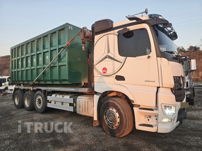 벤츠 아록스 암롤 24톤 오토 앞축 30루베 3