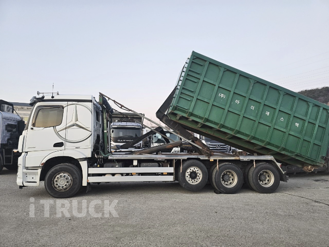 벤츠 아록스 암롤 24톤 오토 앞축 30루베 7