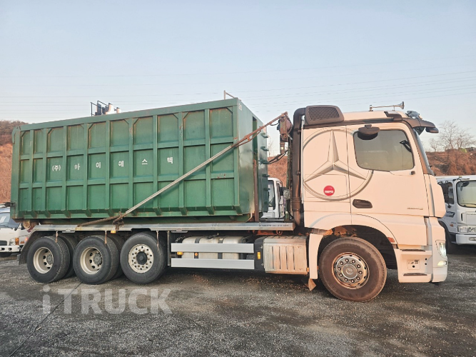 벤츠 아록스 암롤 24톤 오토 앞축 30루베 8