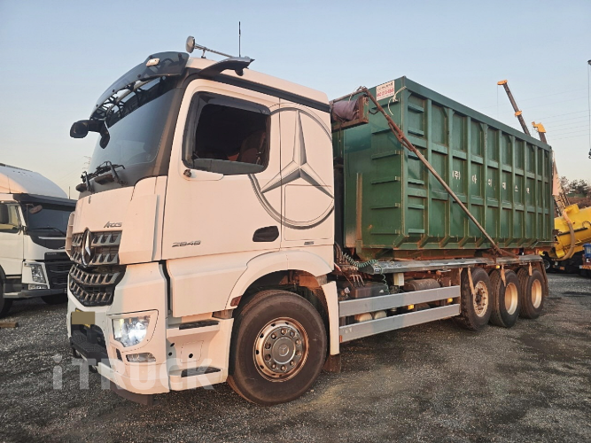 벤츠 아록스 암롤 24톤 오토 앞축 30루베 5