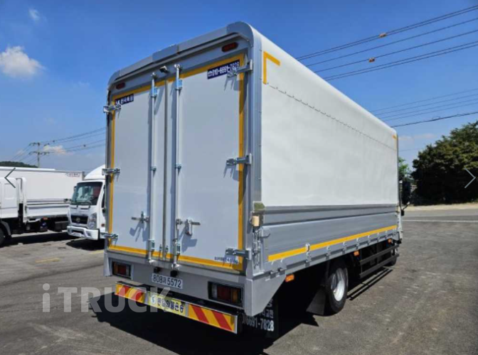 이스즈 엘프 3.5톤 윙바디 슬리퍼캡(더블캡, 크루캡) 4