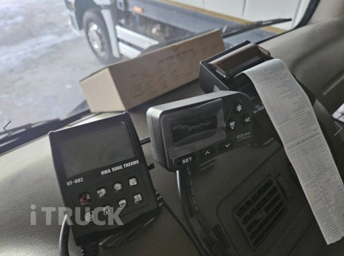 타타대우 노부스 280 후축 냉동탑 5톤 수동 9