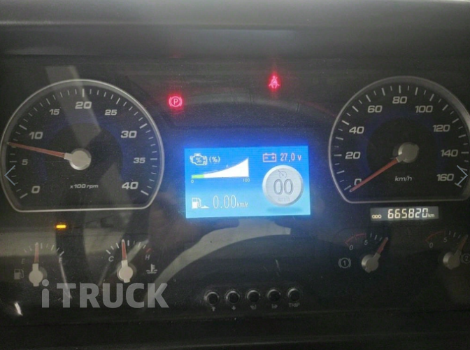 타타대우 노부스 280 후축 냉동탑 5톤 수동 15