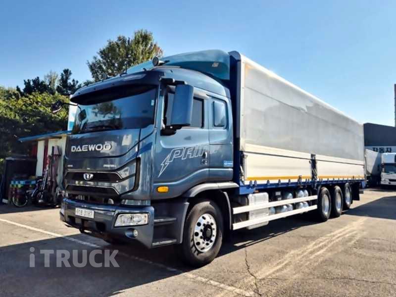 타타대우 프리마 460 후축 윙바디 16.5톤 오토 리타더 0