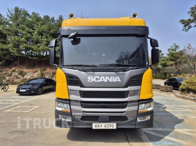 스카니아 P 280 후축 윙바디 9.5톤 오토 2